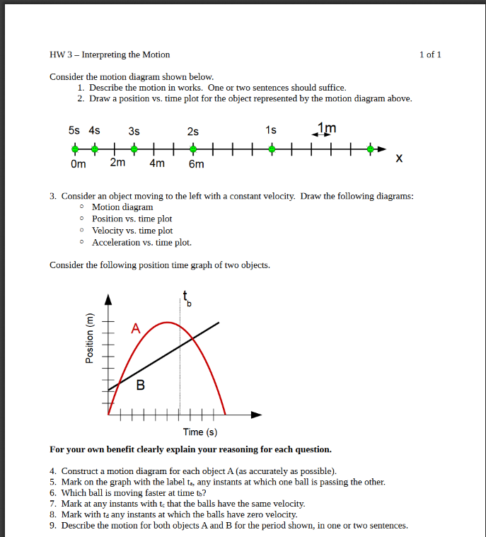 What Is A Motion Diagram Drivenheisenberg
