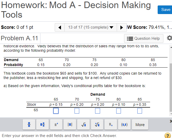 Solved This textbook costs the bookstore 65 and sells for