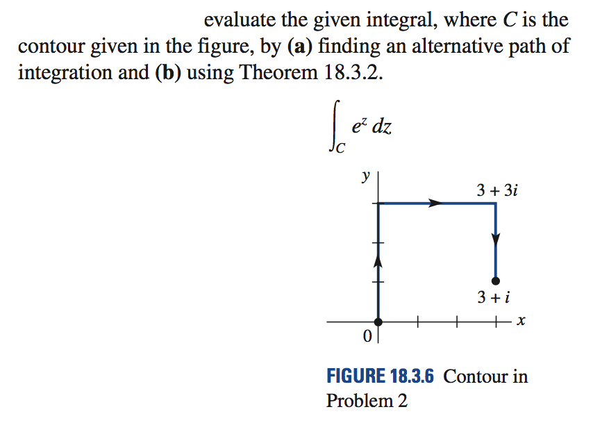 Solved Evaluate The Given Integral, Where C Is The Contour | Chegg.com ...