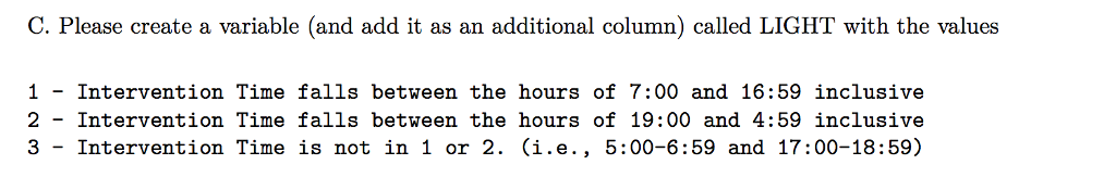 Solved C. Please create a variable (and add it as an | Chegg.com
