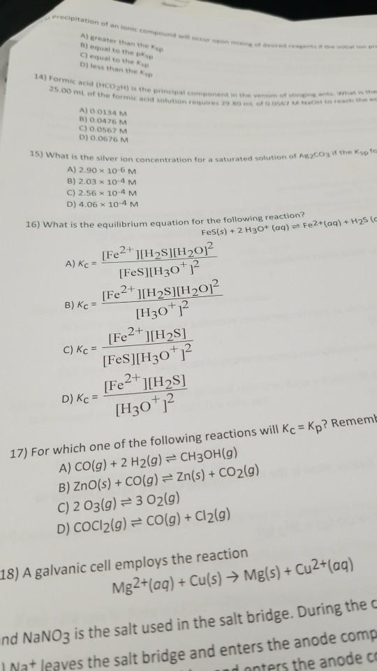 solved-precipitation-of-an-ionic-compound-win-a-greater-chegg