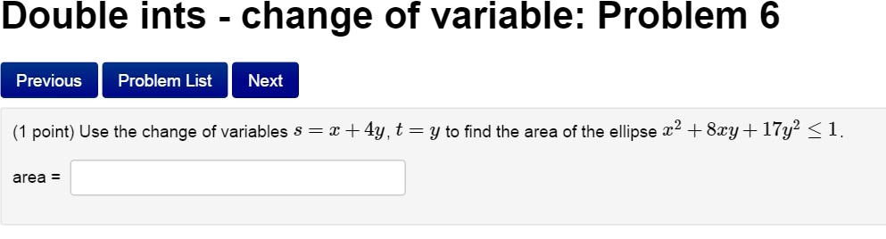 solved-use-the-change-of-variables-s-x-4y-t-y-to-find-chegg