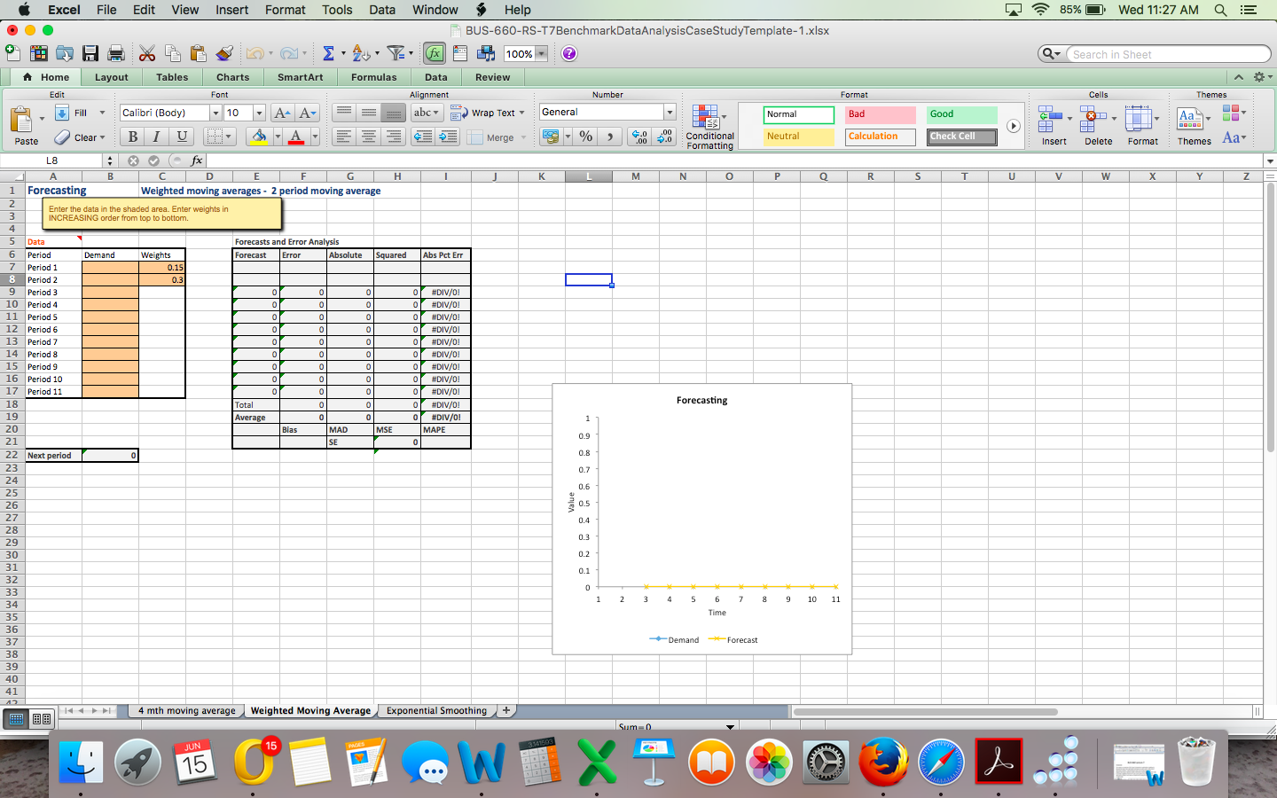 benchmark data analysis case study