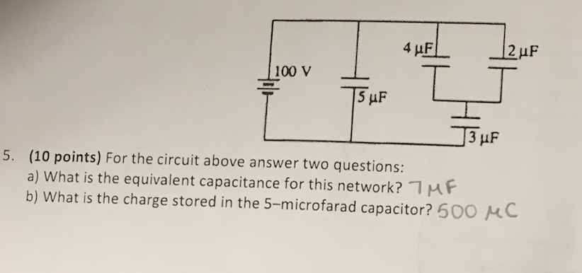 Solved For the circuit above answer two questions: a) What | Chegg.com