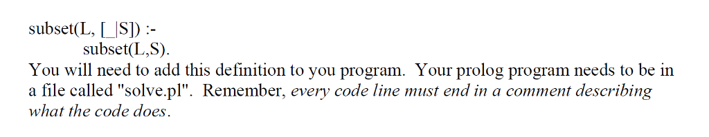 The following puzzle needs to expressed as a prolog | Chegg.com