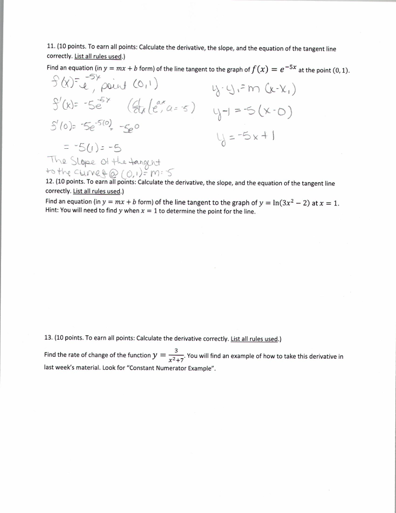 Solved 11. (10 points. To earn all points: Calculate the | Chegg.com