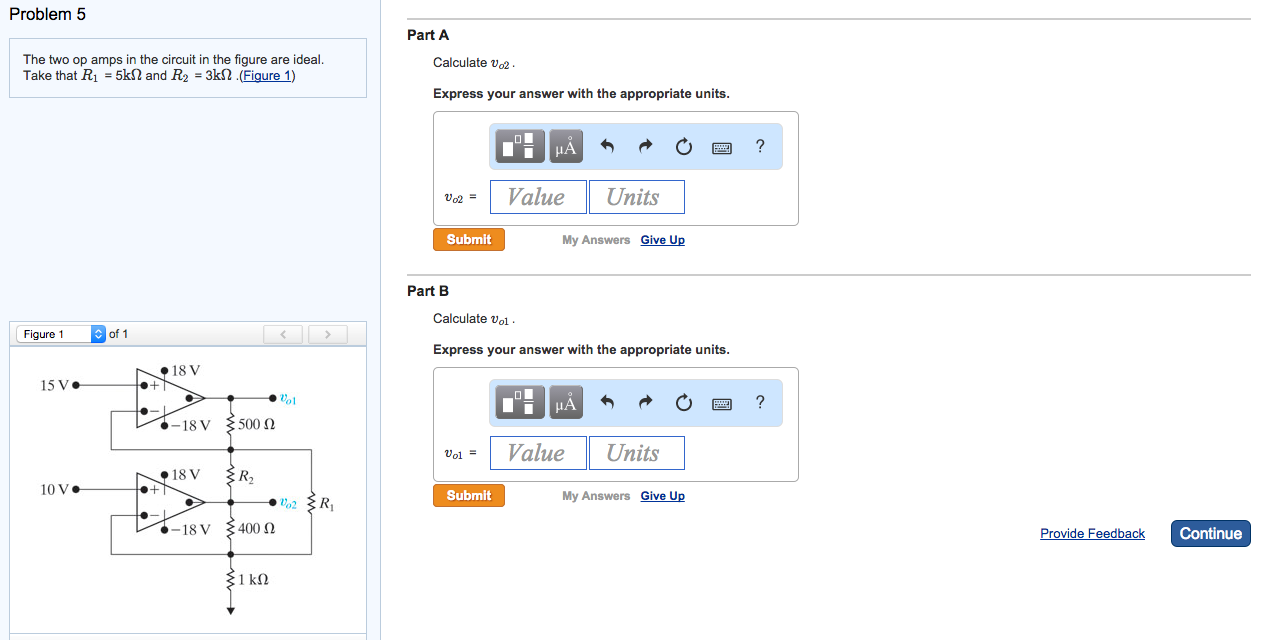 Solved The difference amplifier is shown in (Figure 1). | Chegg.com
