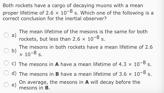 Solved Two Space Ships, A And B, Approach Each Other As | Chegg.com