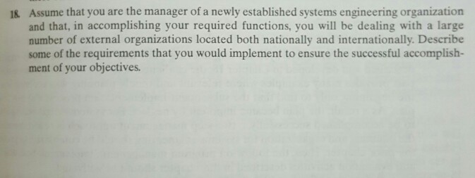 Solved Assume that you are the manager of a newly | Chegg.com