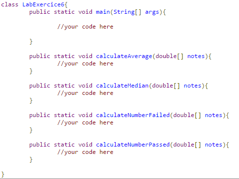 Solved java. For this exercice, you will need to write a | Chegg.com