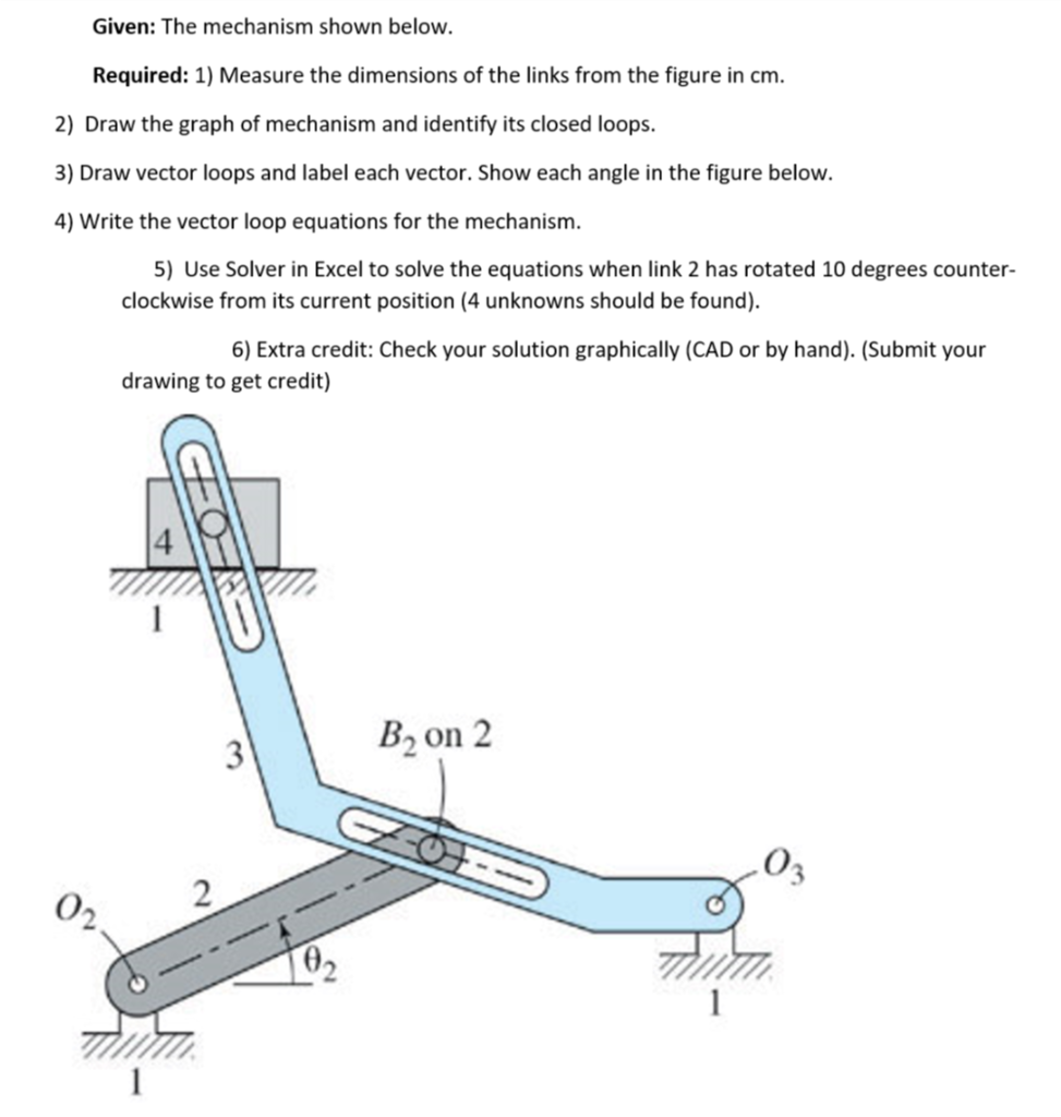 Solved Given: The Mechanism Shown Below. Required: 1) | Chegg.com