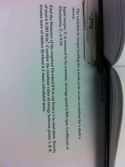 Solved of link BD. TO EXPOSE ADHESIVE REMOVE LINER The