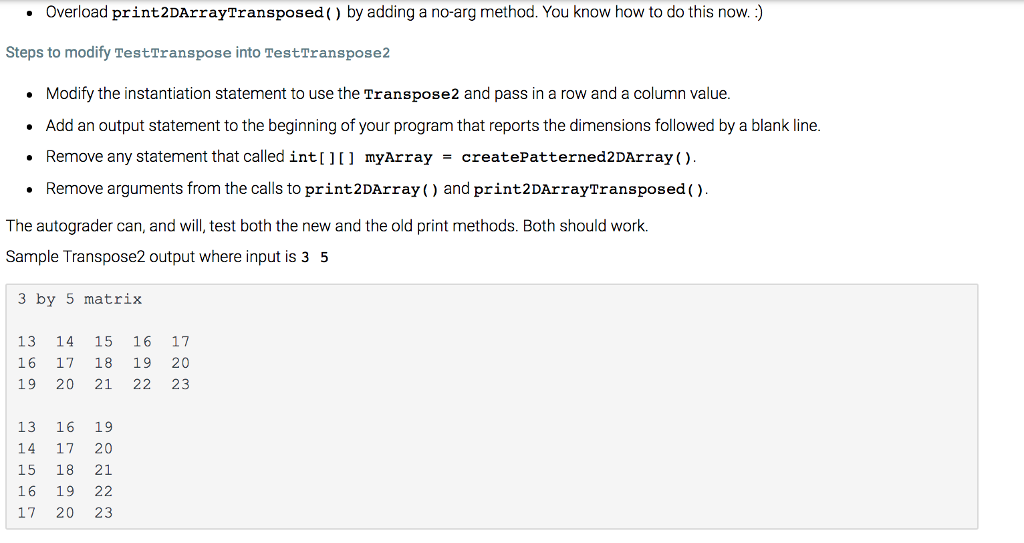 Solved Need help modifying my code in Java, a little | Chegg.com