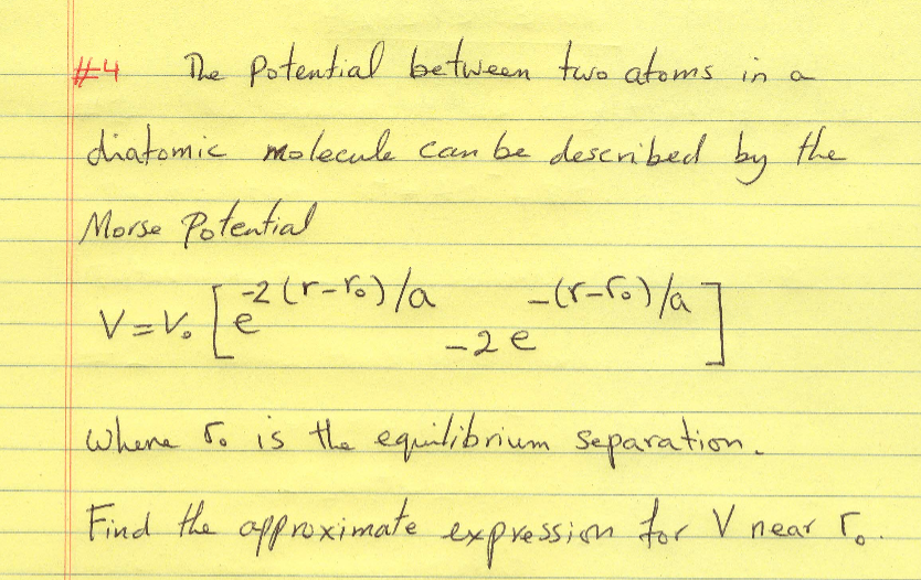 solved-the-potential-between-two-atoms-in-a-diatomic-chegg