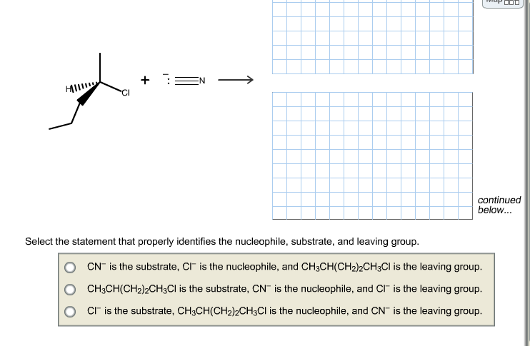Solved For The Following SN2 Reaction, Draw The Organic A