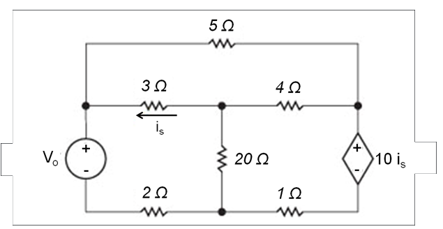 Solved Consider the circuit shown below. Use mesh analysis | Chegg.com