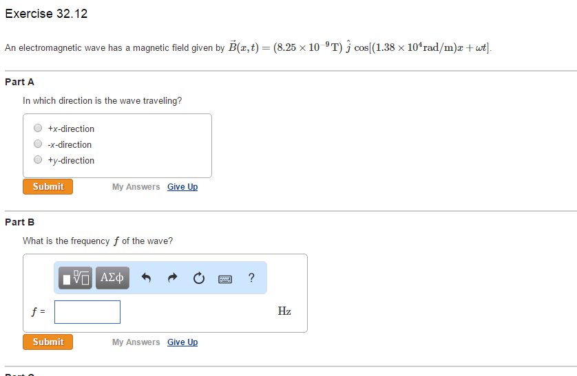 Solved An electromagnetic wave has a magnetic field given by | Chegg.com