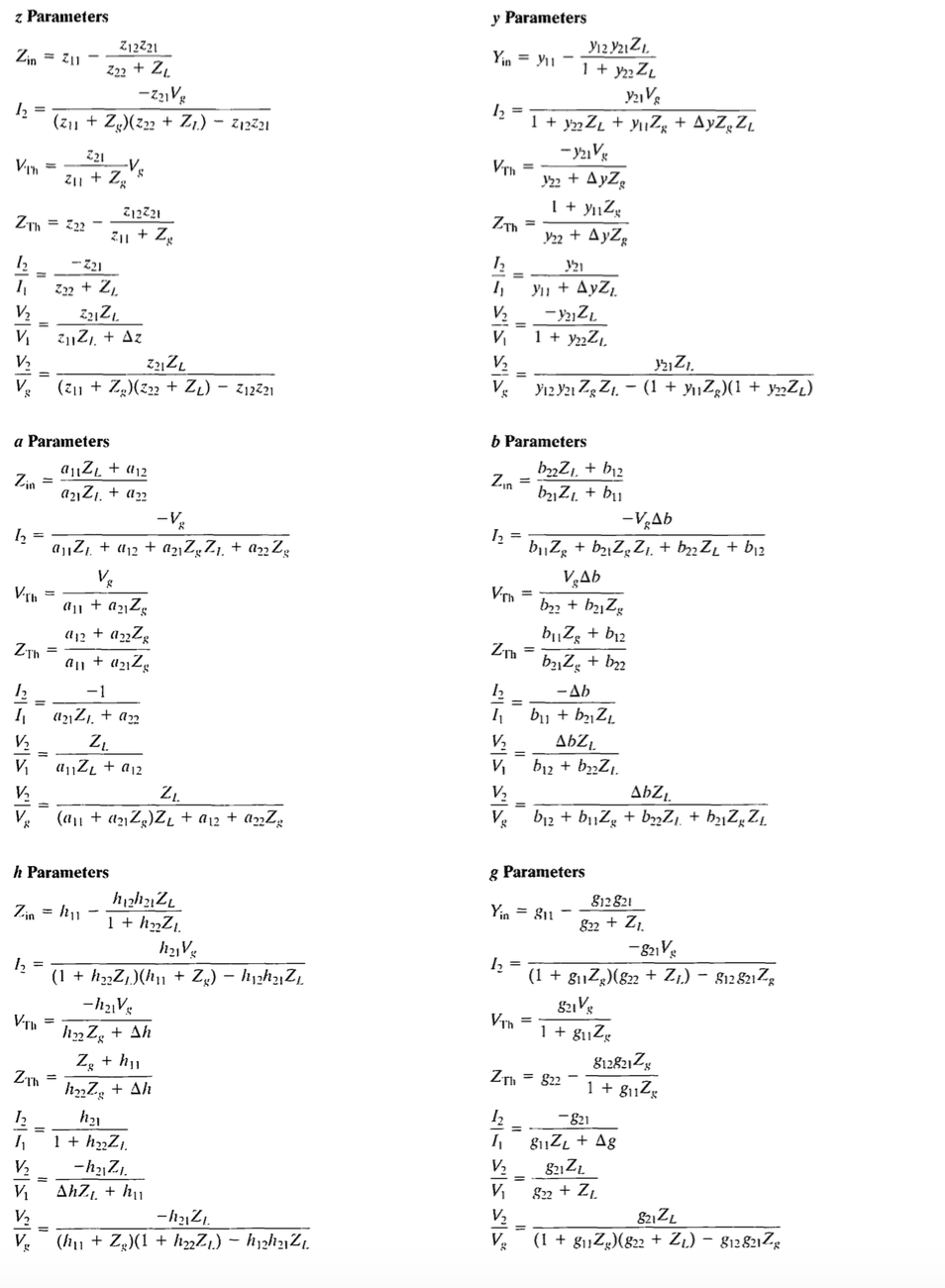 Solved How to derived all the Terminated Two-Port Equations | Chegg.com