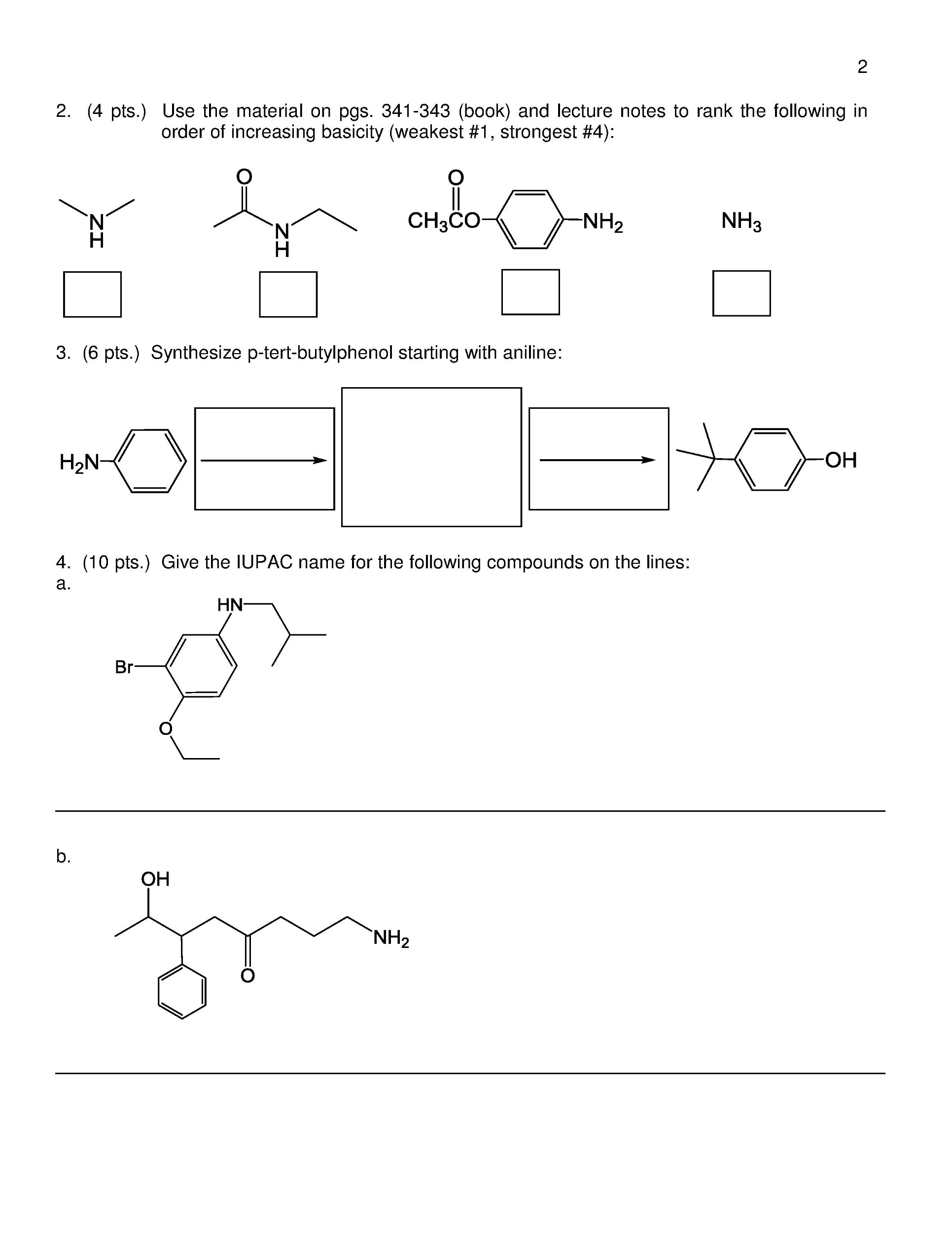 Rank The Following Anions In Terms Of Increasing Basicity - qeh9bbk