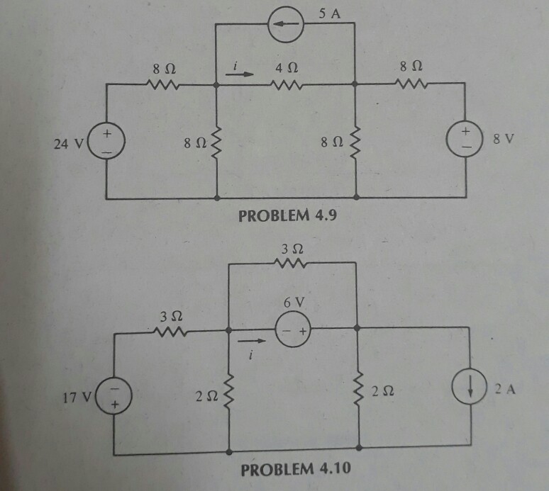 Solved ELECTRIC CIRCUIT ANALYSIS Chapter 4: Analysis Methods | Chegg.com