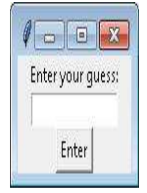 PYTHON GUI Write a GUI class Game that implements a | Chegg.com