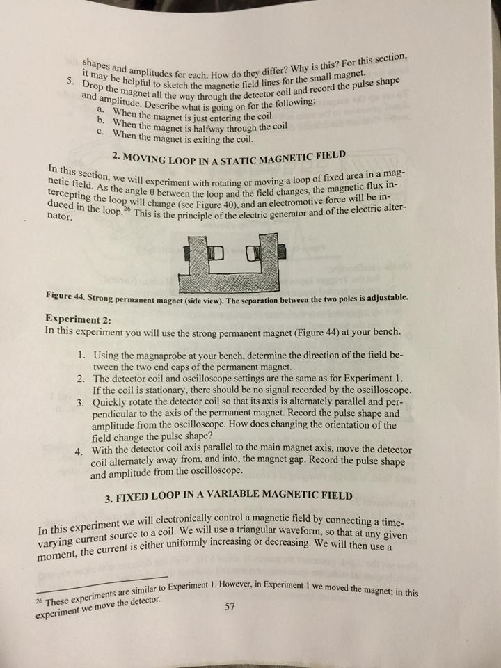 Solved 1. 2. 3. What happens when you move the coils farther