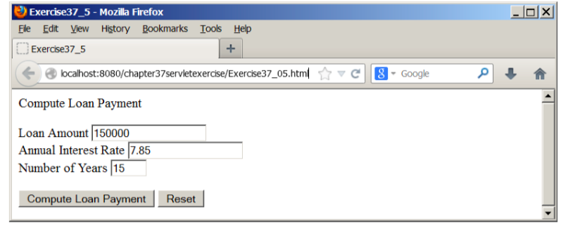 Solved ウExercise3 7,5-Mozilla Firefox Ele Edit View History | Chegg.com