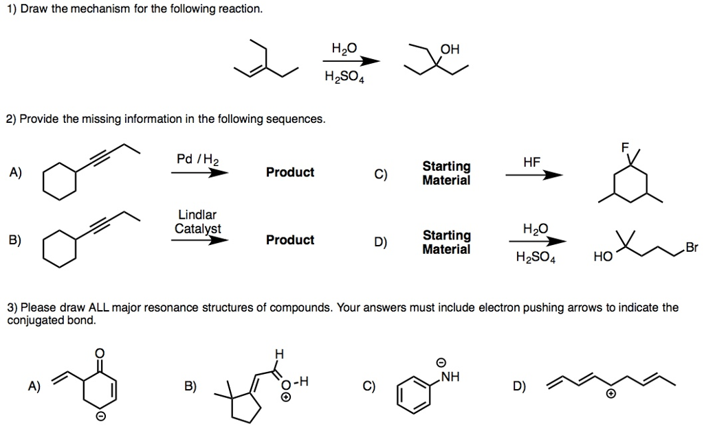 Solved Please draw ALL major resonance structures of | Chegg.com