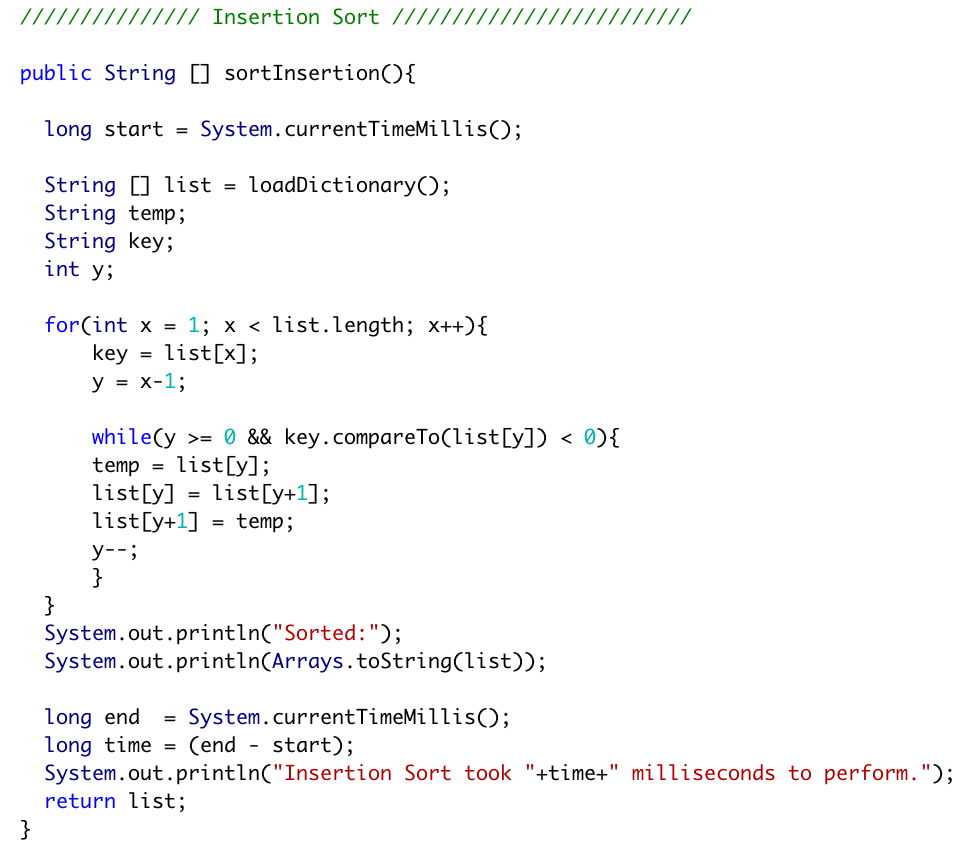 Solved How do I implement a Java method that counts the | Chegg.com