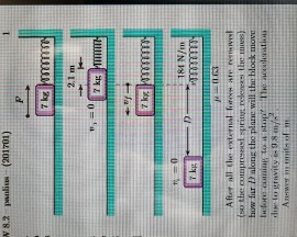 Solved 003 acceleration of gravity is 9.8 m/s2 1 of A block | Chegg.com