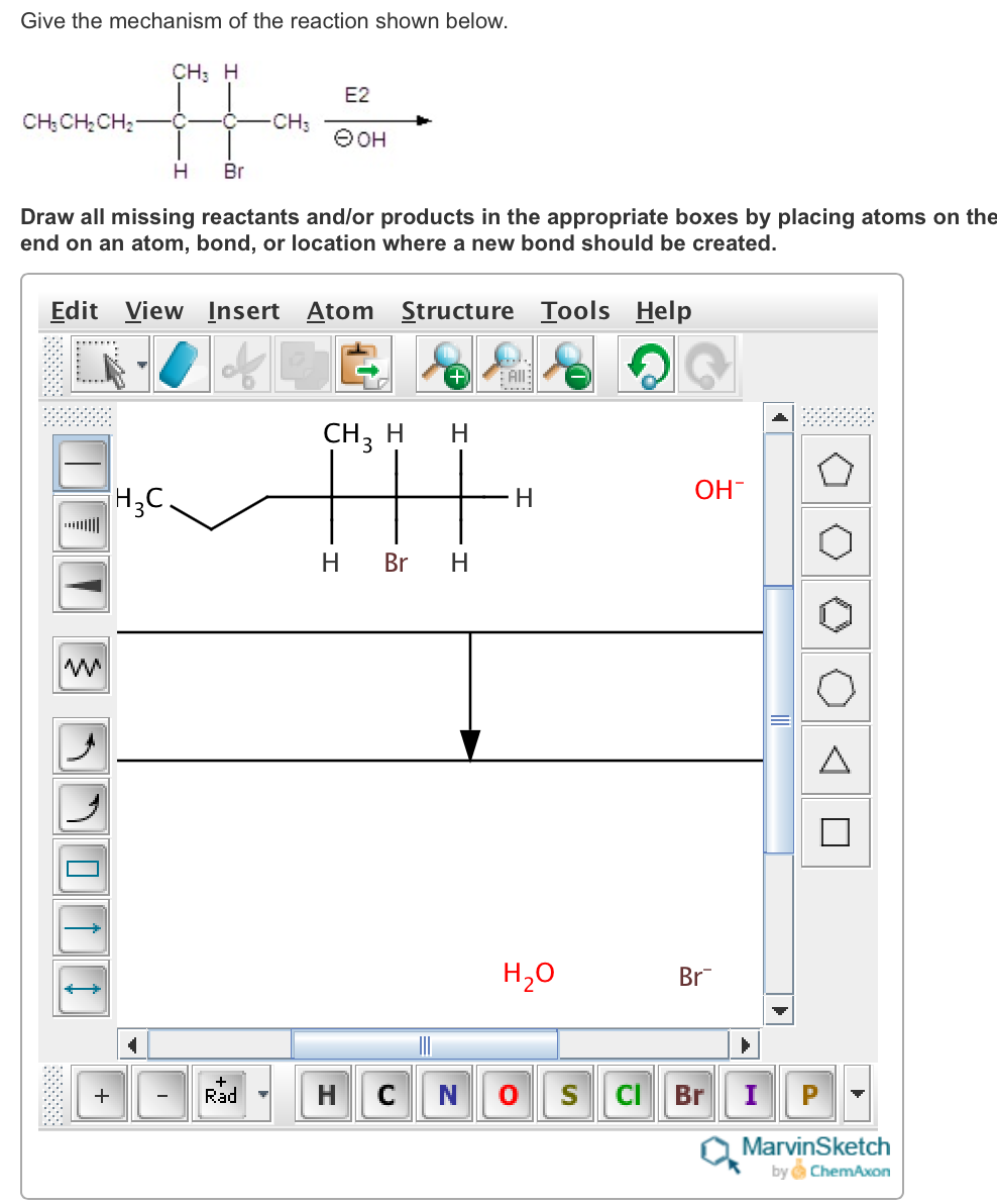 Solved Give The Mechanism Of The Reaction Shown Below. Draw | Chegg.com