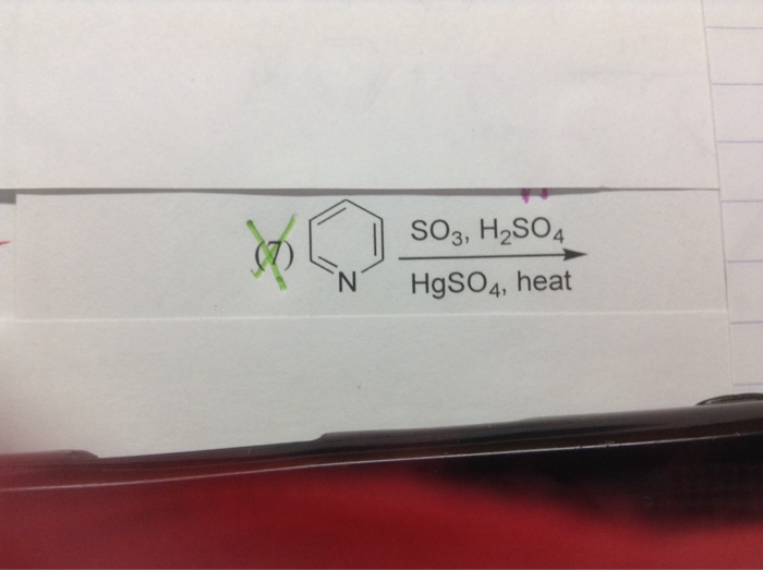 Solved SO3, H2SO4 HgSO4, heat | Chegg.com