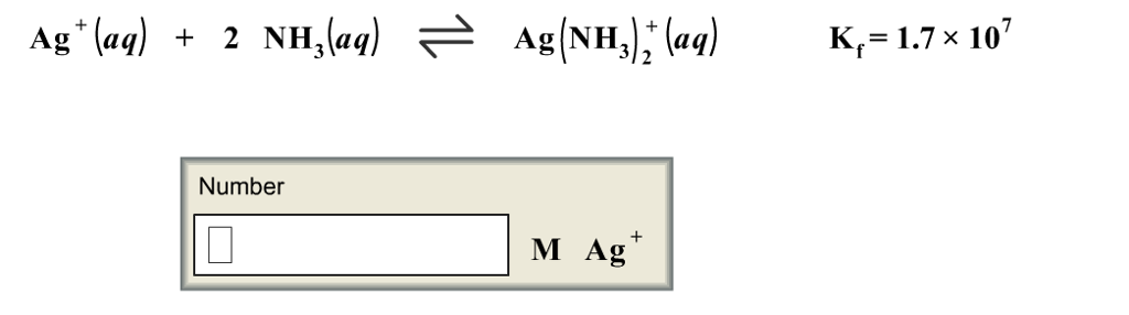 Solved Calculate The Equilibrium Concentration Of Ag Aq Chegg Solved Calculate The Equilibrium Concentration Of Ag Aq Chegg
