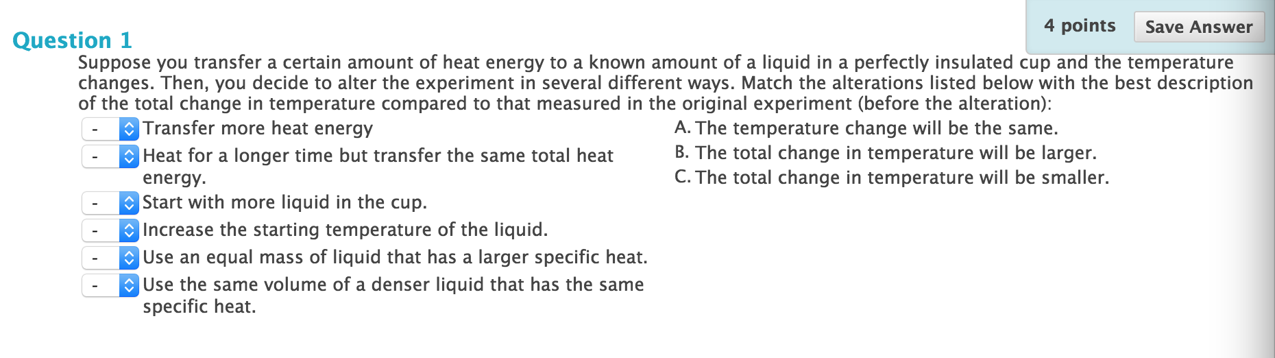 Solved Which of the following curves describes what happens | Chegg.com