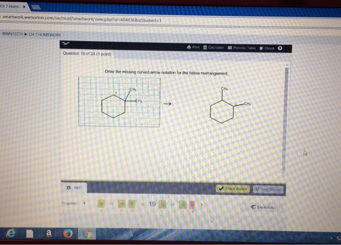 Solved Draw the missing curved arrow notation for the below