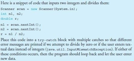 Solved Here is a snippet of code that inputs two integers | Chegg.com