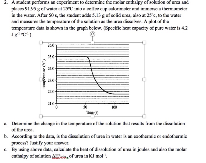 Solved A student performs an experiment to determine the | Chegg.com