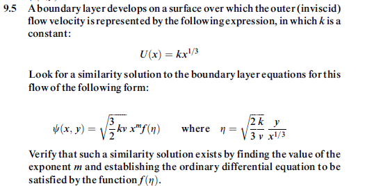 Solved A boundary layer develops on a surface over which the | Chegg.com