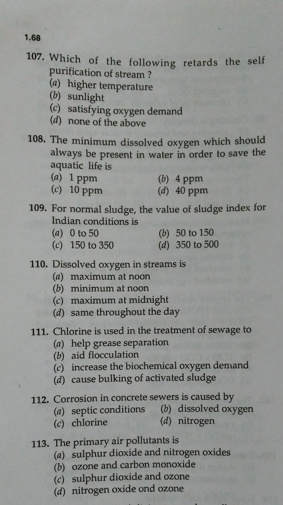 Solved Which of the following retards self the purification | Chegg.com