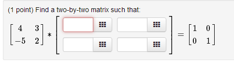 Solved find a two-by-two matrix such that: | Chegg.com