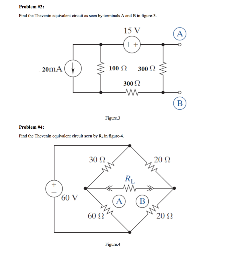Solved Find The Thevenin Equivalent Circuit As Seen By Chegg