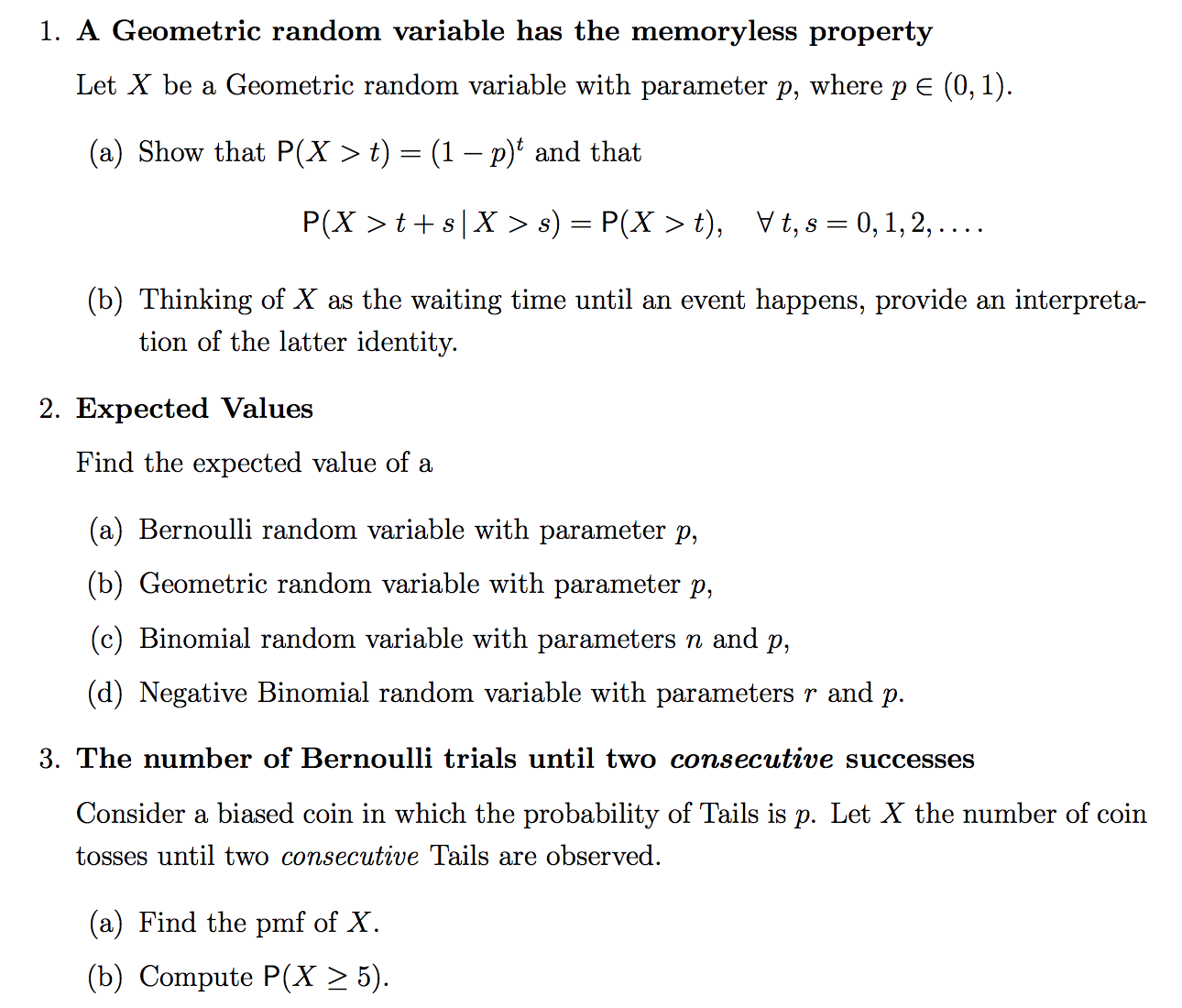 solved-a-geometric-random-variable-has-the-memory-less-chegg