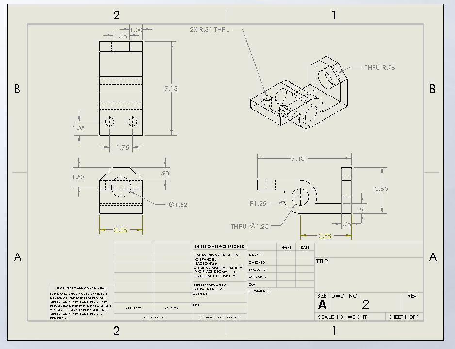 Solved Lab work # 7-Assembly and Exploded views Spring 2018 | Chegg.com