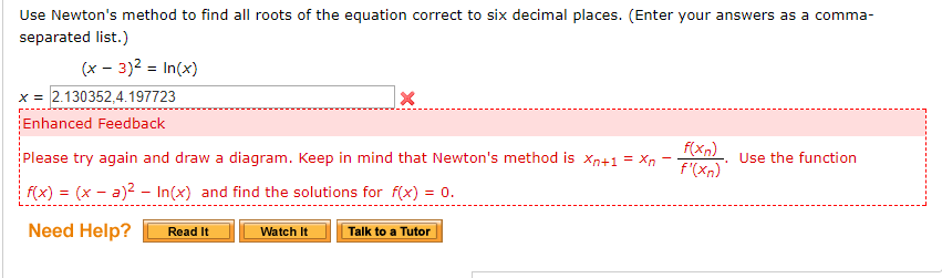 solved-use-newton-s-method-to-find-all-roots-of-the-equation-chegg