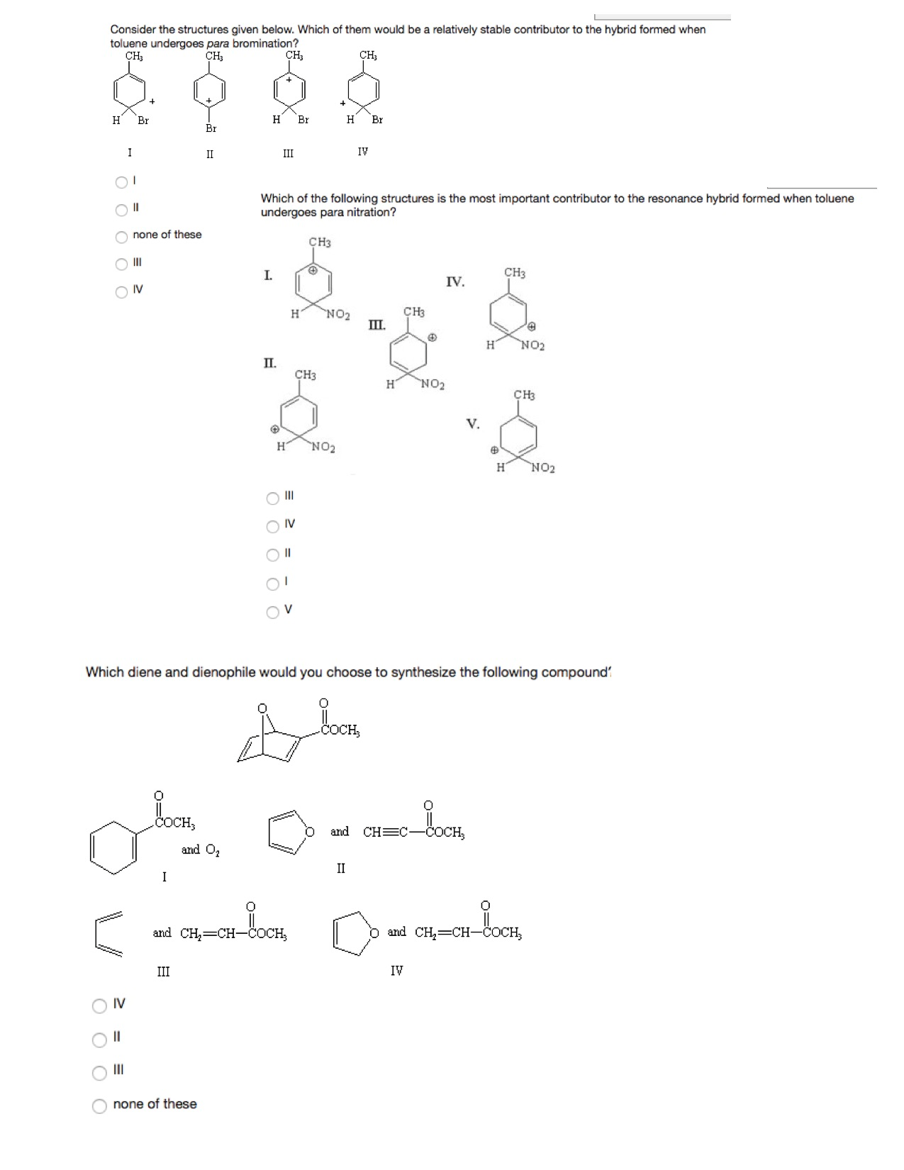 Solved Consider the structures given below. Which of them | Chegg.com