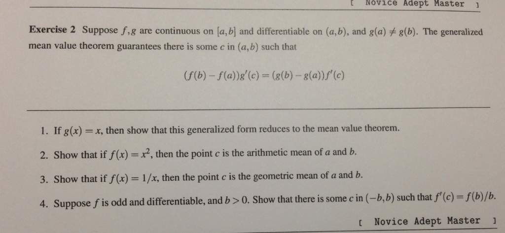 Solved Suppose F, G Are Continuous On [a, B] And | Chegg.com