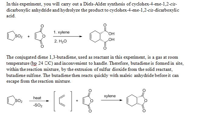 Solved QUESTION 1 The Diels Alder reaction is a | Chegg.com