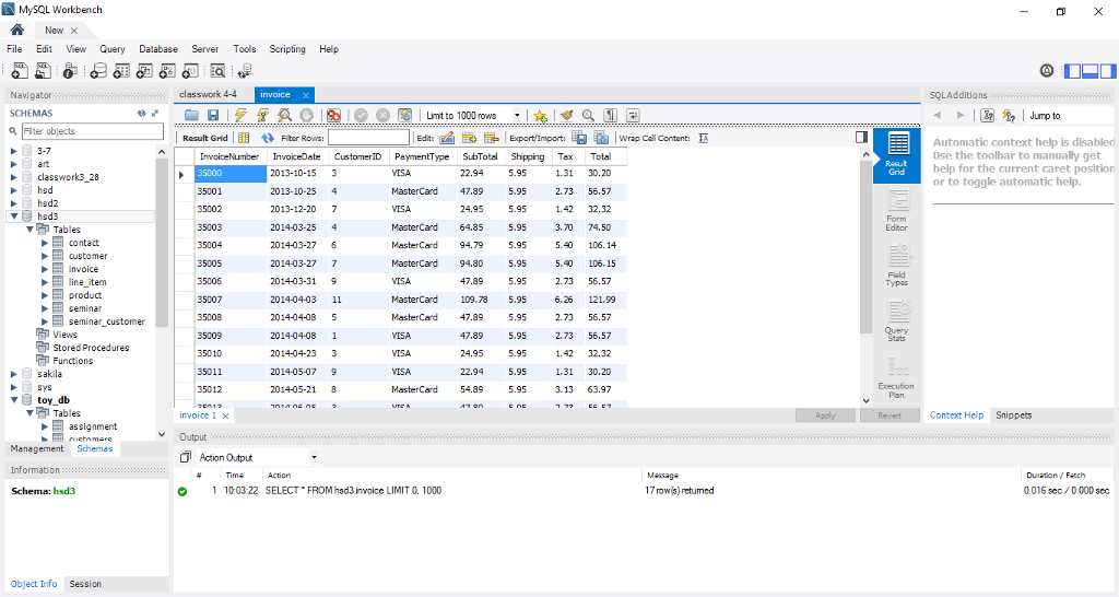 Solved Write an SQL statement to list the FirstName, | Chegg.com