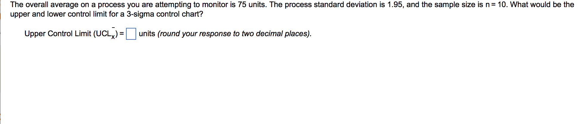 Solved The Overall Average On A Process You Are Attempting 