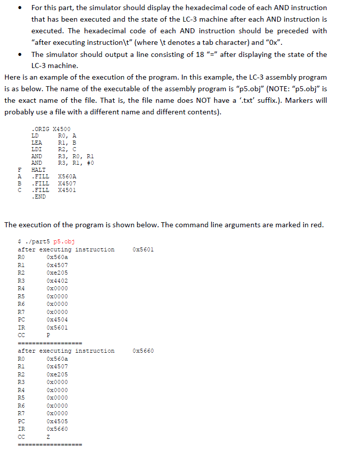 This part is based on Part 4 Name this program as | Chegg.com